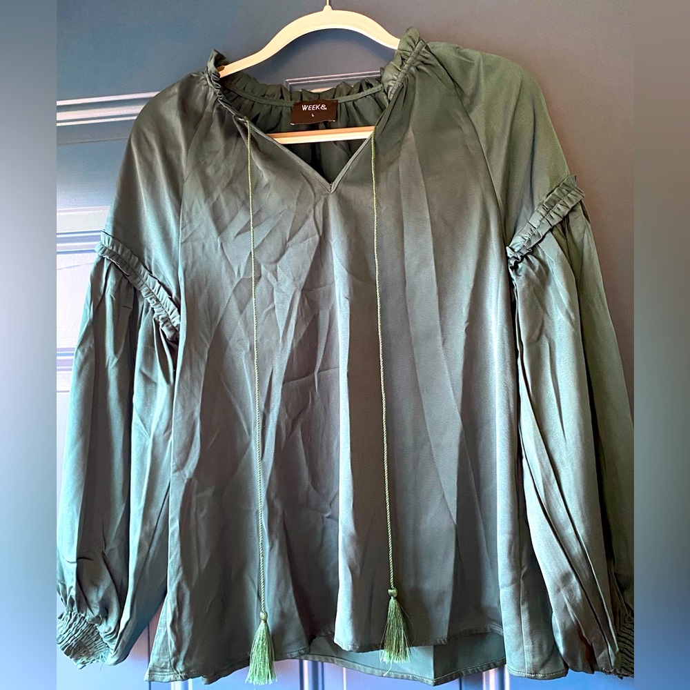 Silky Blouse L